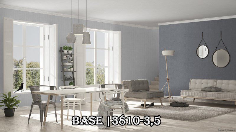 SỰ kết hợp giữa 2 tông màu giấy dán tường đậm nhạt tạo nên một không gian kiến trúc mới mẻ và hiện đại.